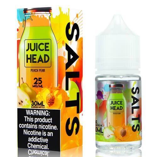 Juice Head Peach Pear Salt 30ML - Shop Shefa