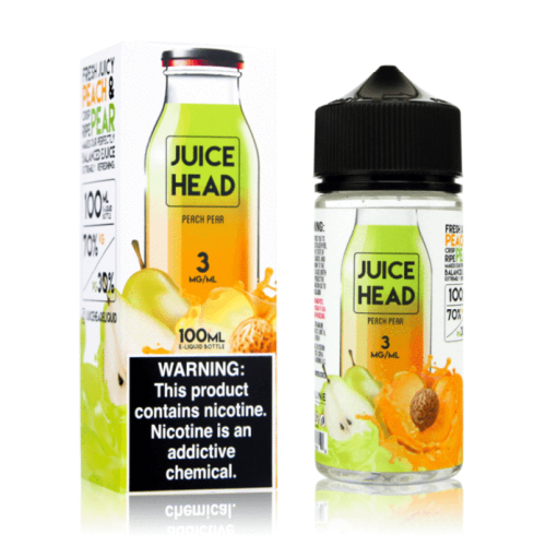Juice Head Peach Pear 100ML - Shop Shefa