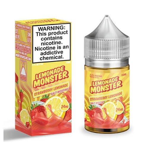 Lemonade Monster Strawberry Lemonade Salt 30ML - Shop Shefa