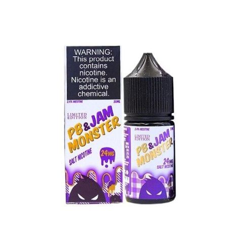 PB & Jam Monster Grape Salt 30ML - Shop Shefa