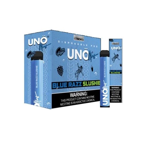 Uno Mas Disposable Vape Device - Blue Razz Slushie