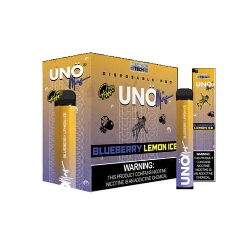 Uno Mas Disposable Vape Device - Blueberry Lemon Ice