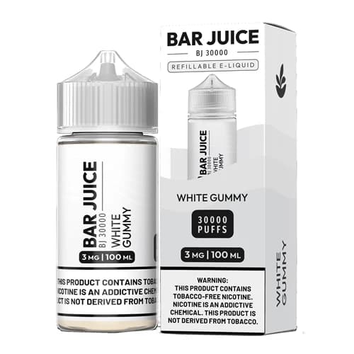 Bar Juice White Gummy 100ML