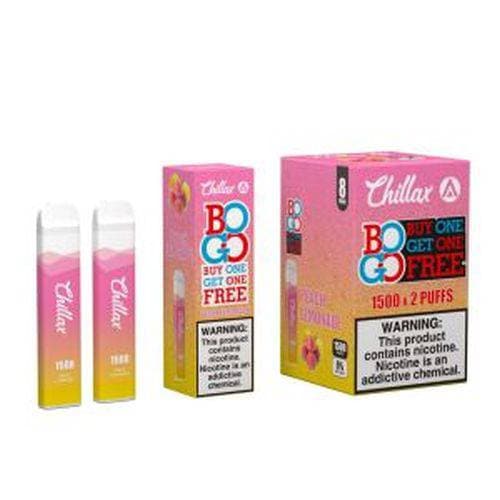 Chillax Disposable Vape Device - 1 Box - 5% / Peach Lemonade