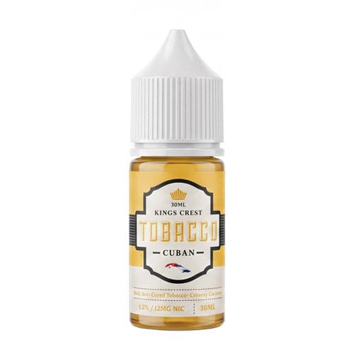 Kings Crest Salts Tobacco Cuban 30ML