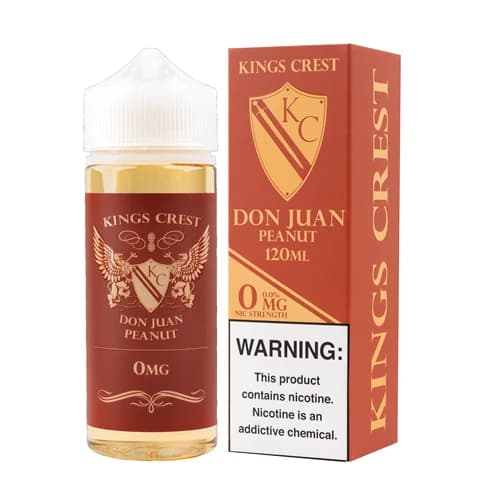 Kings Crest Don Juan Peanut 120ML