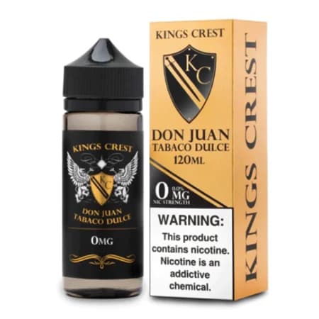 Kings Crest Don Juan Tabaco Dulce 120ML