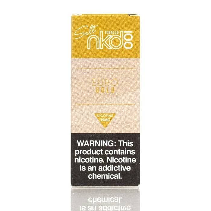 Naked 100 Salt Euro Gold 30ML