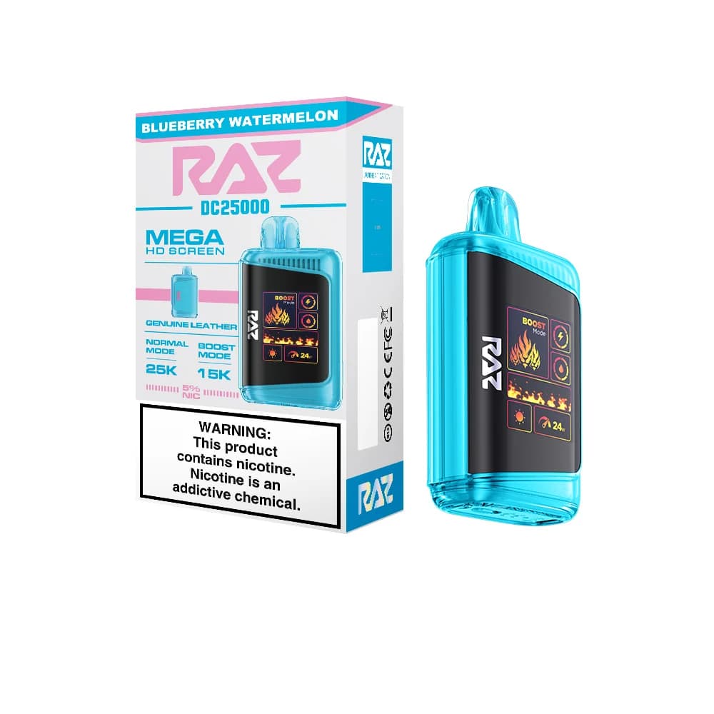 Raz DC25000 Disposable Vape Device - Blueberry Watermelon