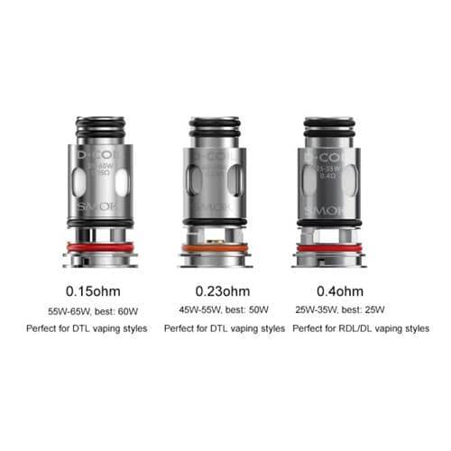 SMOK D Replacement Coils - 5PK