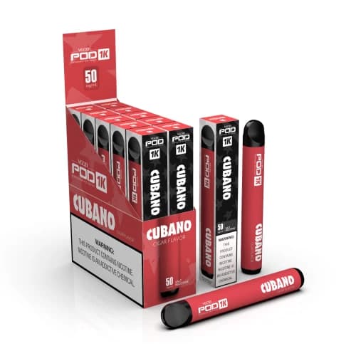 VGOD POD 1K Disposable Vape Device - Cubano