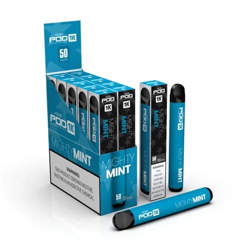 VGOD POD 1K Disposable Vape Device - Mighty Mint