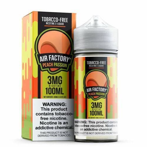 Air Factory Peach Passion Tobacco Free Nicotine 100ML