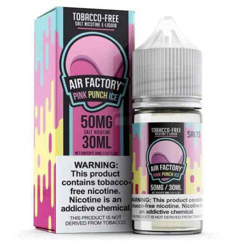 Air Factory Pink Punch Ice Salts Tobacco Free Nicotine 30ML