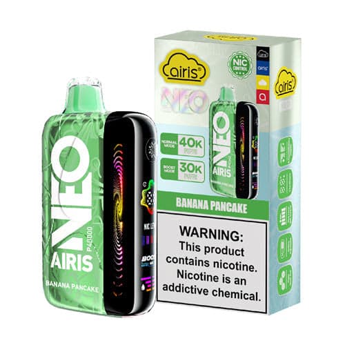 Airis Neo P40000 Disposable Vape Device - Banana Pancake