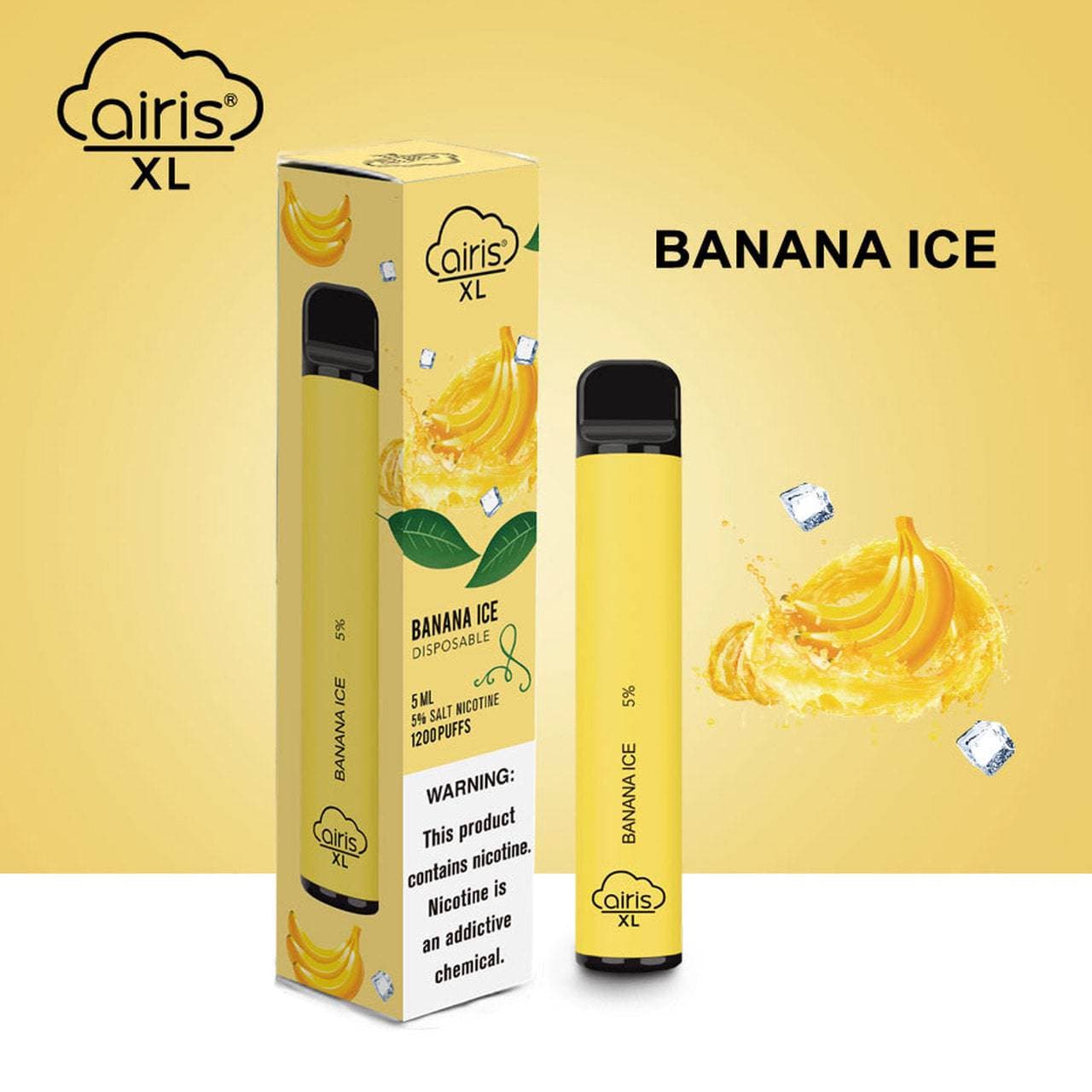 Airis XL Disposable Vape Device - Banana Ice
