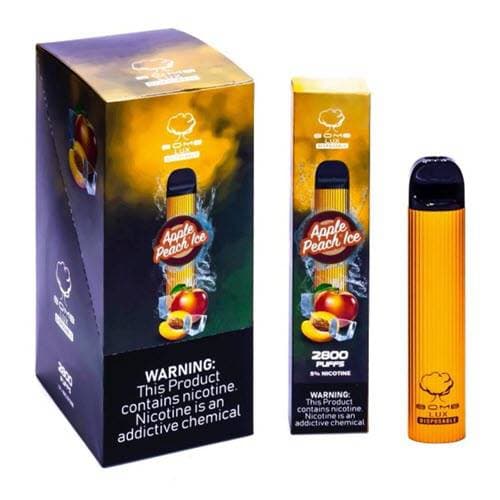 Bomb LUX Disposable Vape Device - Apple Peach Ice