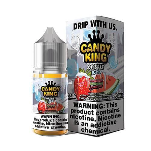 Candy King on Salt Iced Strawberry Watermelon Bubblegum 30ML