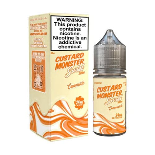 Custard Monster Swirl Creamsicle Salt 30ML