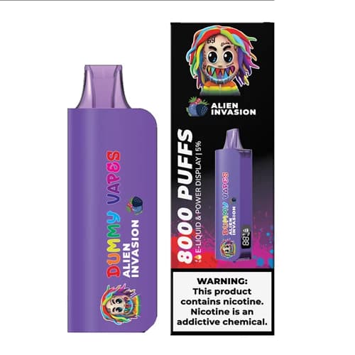 Dummy Vapes 8000 Puffs Disposable Vape Device
