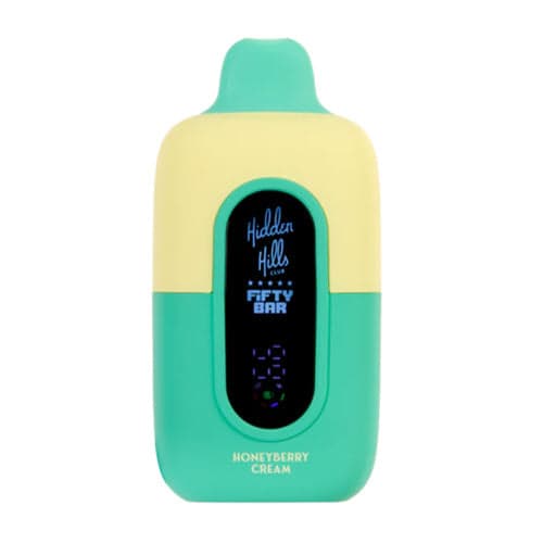 Fifty Bar x Hidden Hills 20K Disposable Vape Device - Honeyberry Cream