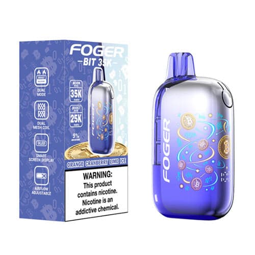 Foger BIT 35K Disposable Vape Device - Orange Cranberry Lime Ice