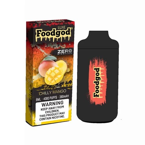 Foodgod ZERO 0% Luxe Disposable Vape Device - Chilly Mango