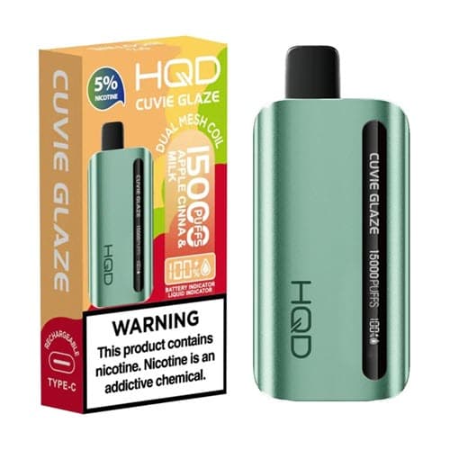 HQD Cuvie Glaze 15000 Puffs Disposable Vape Device