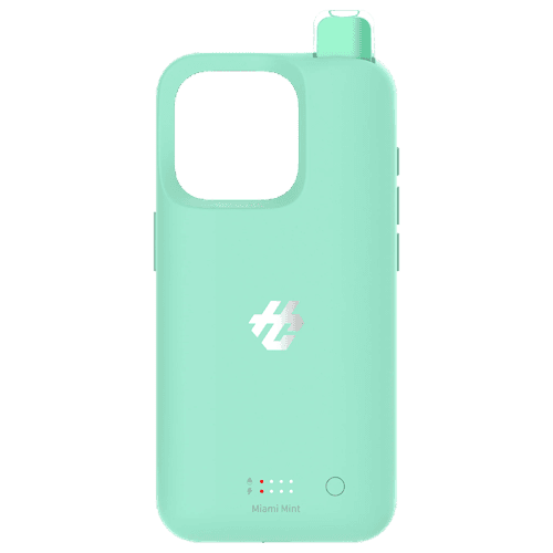 Humo Case iPhone 30,000 Puffs Disposable Vape Device - iPhone 15 / Miami Mint