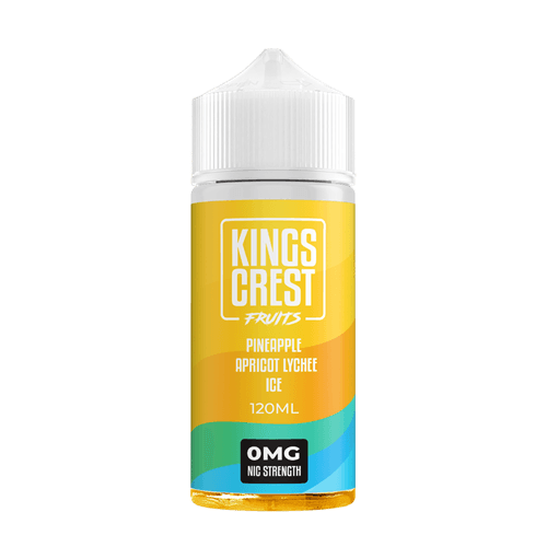 Kings Crest Fruits Pineapple Apricot Lychee Ice 120ML
