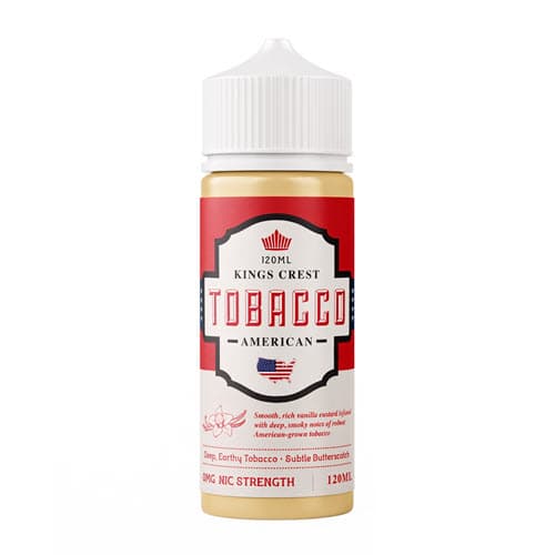 Kings Crest Tobacco American 120ML