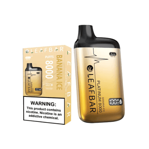 Leaf Bar Platinum 8000 Puffs Disposable Vape Device