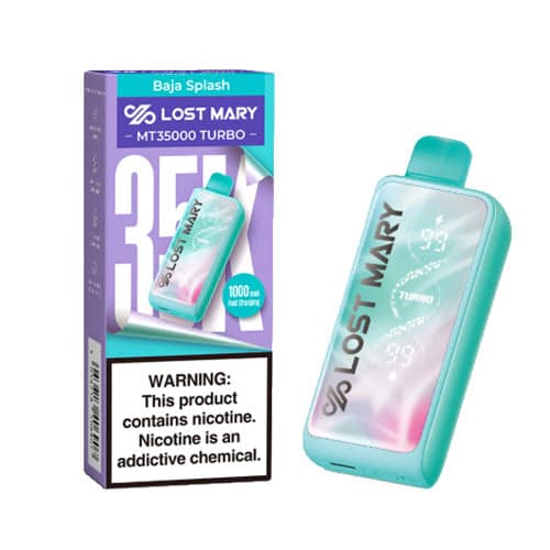 Lost Mary MT35K Turbo Disposable Vape Device - Baja Splash