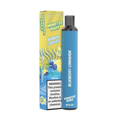 Monster Bars Disposable Vape Device by Jam Monster - Blueberry Lemonade