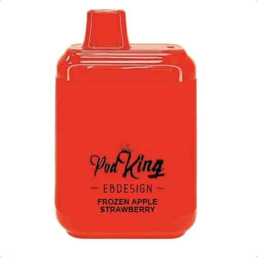 Pod King by EB Design XC5000 Disposable Vape Device - Frozen Apple Strawberry