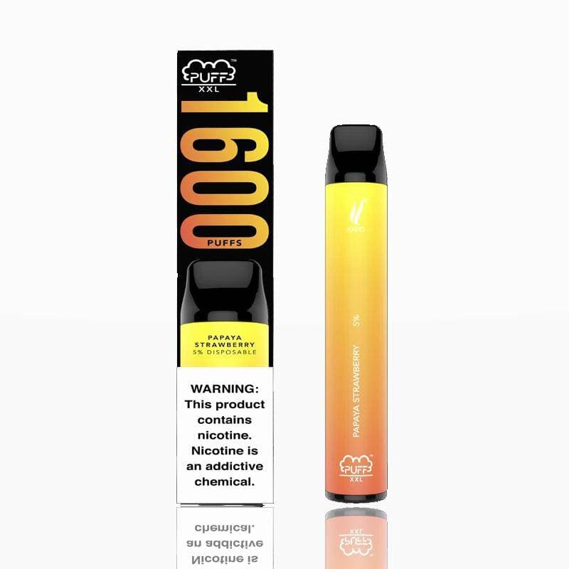 Puff XXL Disposable Vape Device - Papaya Strawberry