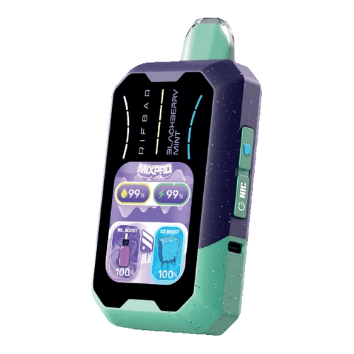 Rifbar MixPro Disposable Vape Device - Blackberry Mint