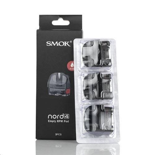 SMOK Nord 4 Empty Replacement Pod Cartridge - 3PK