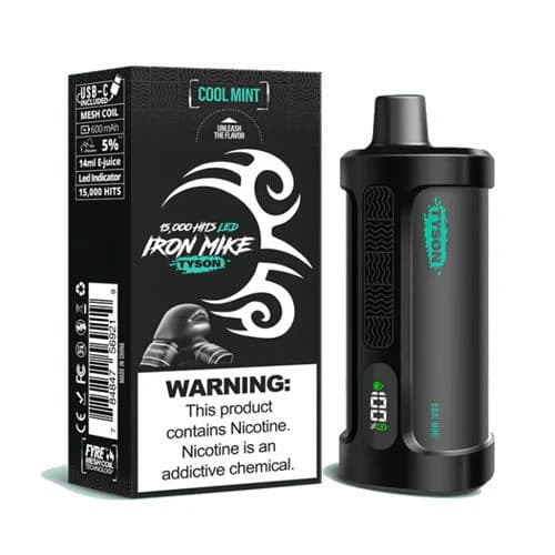 Tyson 2.0 Iron Mike Disposable Vape Device - Cool Mint