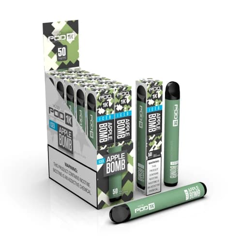VGOD POD 1K Disposable Vape Device - Iced Apple Bomb