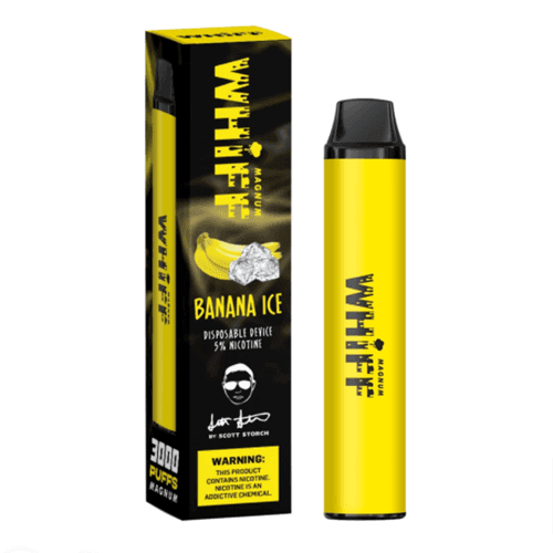 Whiff Magnum Disposable Vape Device by Scott Storch - Banana Ice