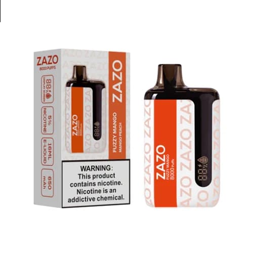 Zazo 8000 Puff Disposable Vape Device - Fuzzy Mango