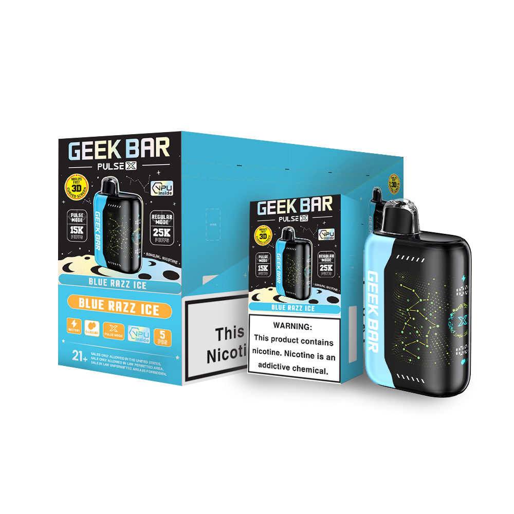 Geek Bar Pulse X Disposable Vape Device - 10PCS - Shop Shefa