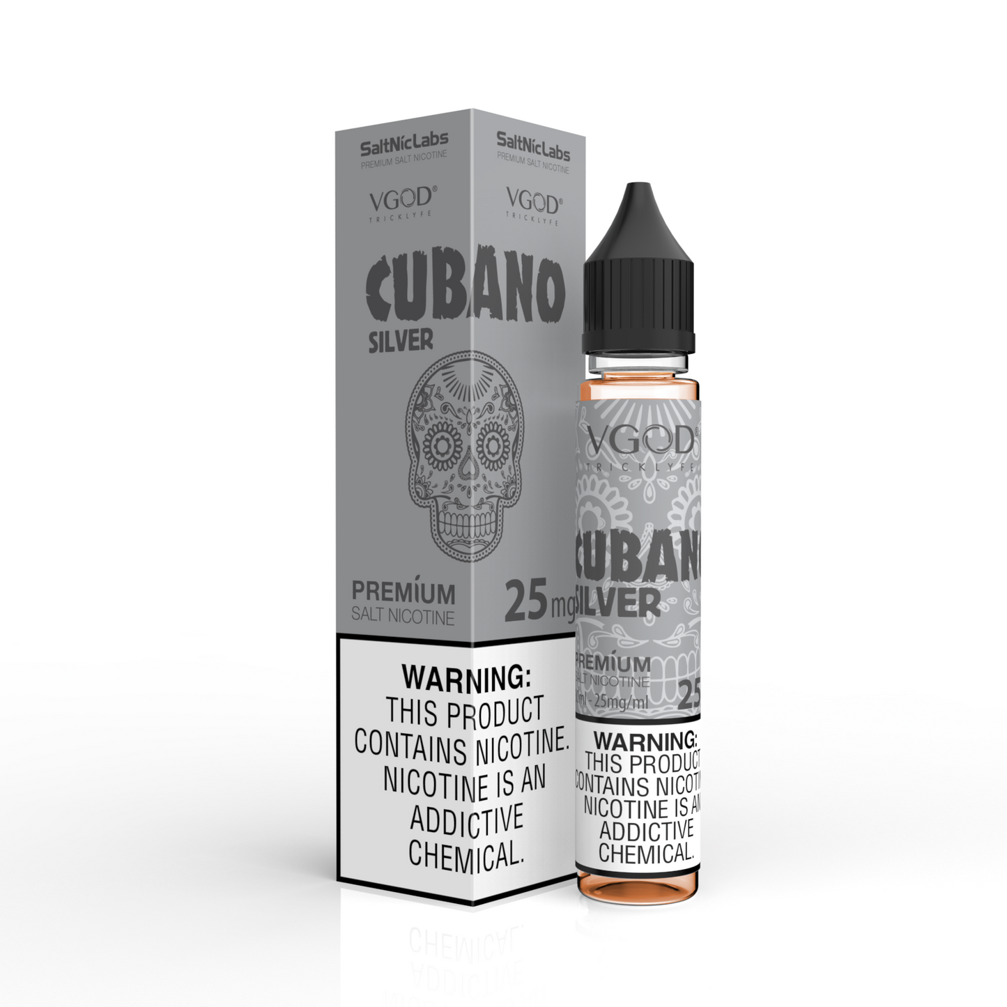 VGOD Cubano Silver Salt 30ML - Shop Shefa