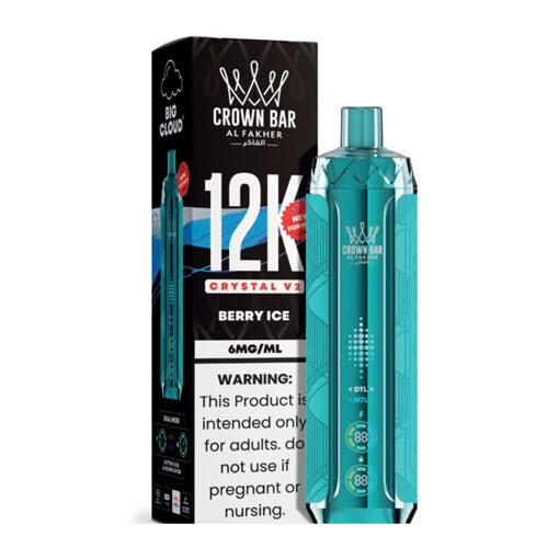 Crown Bar 12K Crystal V2 Disposable Vape Device