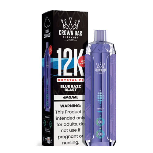 Crown Bar 12K Crystal V2 Disposable Vape Device