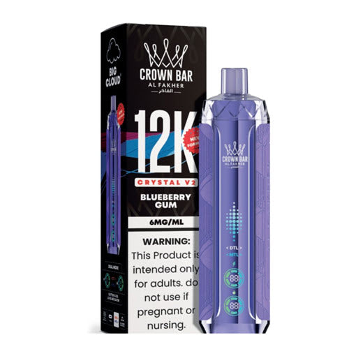 Crown Bar 12K Crystal V2 Disposable Vape Device