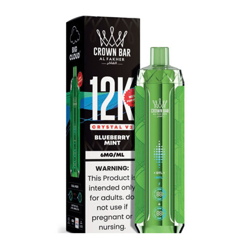 Crown Bar 12K Crystal V2 Disposable Vape Device