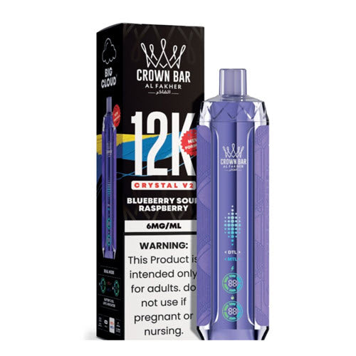 Crown Bar 12K Crystal V2 Disposable Vape Device