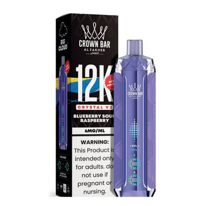Crown Bar 12K Crystal V2 Disposable Vape Device